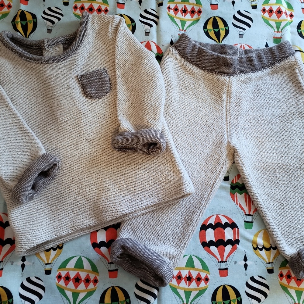 Long sleeved set
